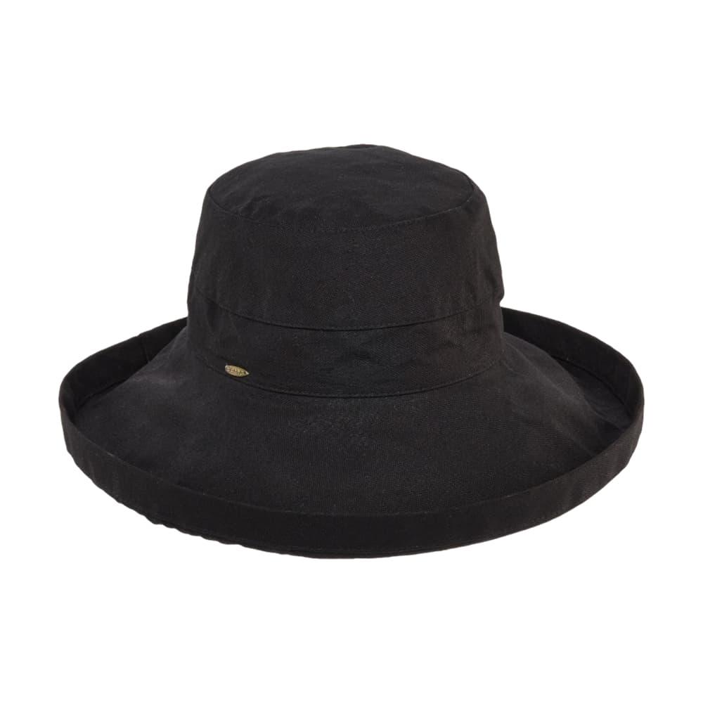 Dorfman Pacific Women's Big Brim Bucket Hat BLACK