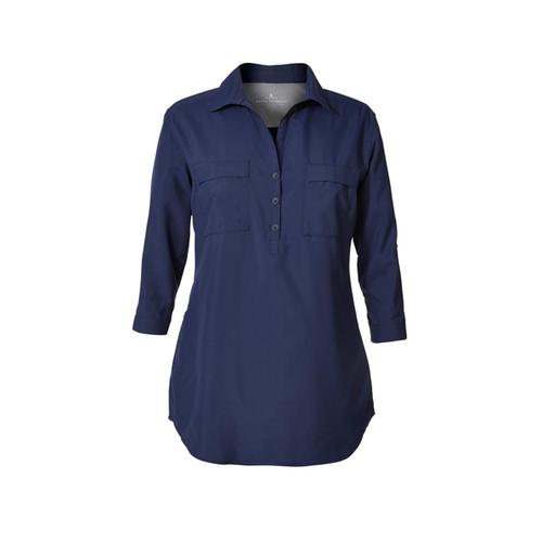Royal Robbins Women's Expedition Chill Stretch Tunic Deepblue