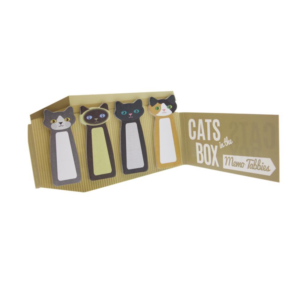 Streamline Cats In The Box Memo Tabbies
