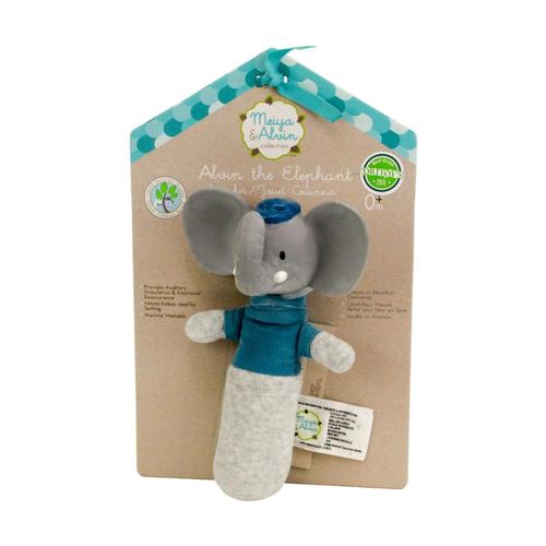 Great Pretenders Alvin the Elephant Squeaker Toy