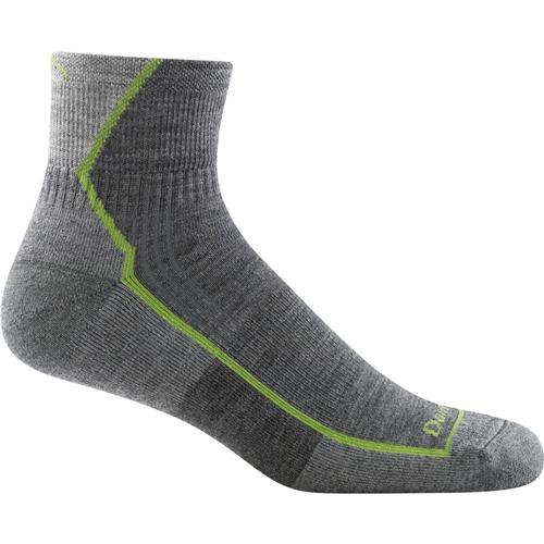 Darn Tough Men's Hiker 1/4 Cushion Socks Gray