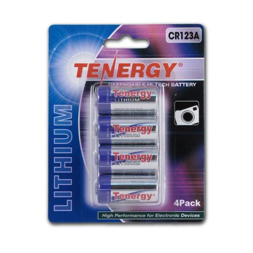 Fenix Tenergy CR123A Battery 4-pk