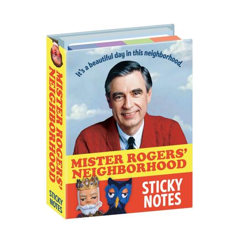 Unemployed Philosophers Guild Mister Rogers' Neighborhood Sticky Notes