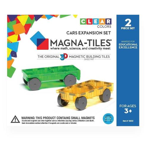 Magna-Tiles Cars 2 Piece Expansion Set Set_of_2