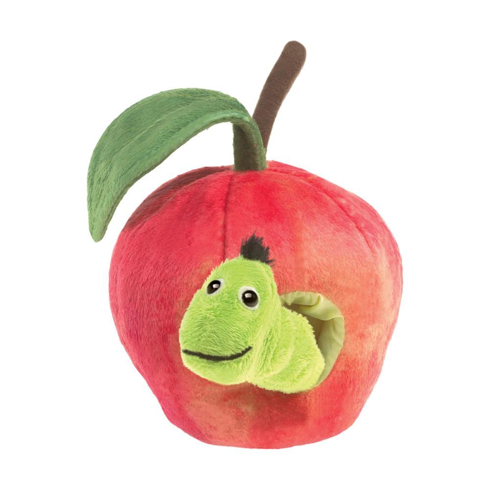 Folkmanis Worm In Apple Finger Puppet