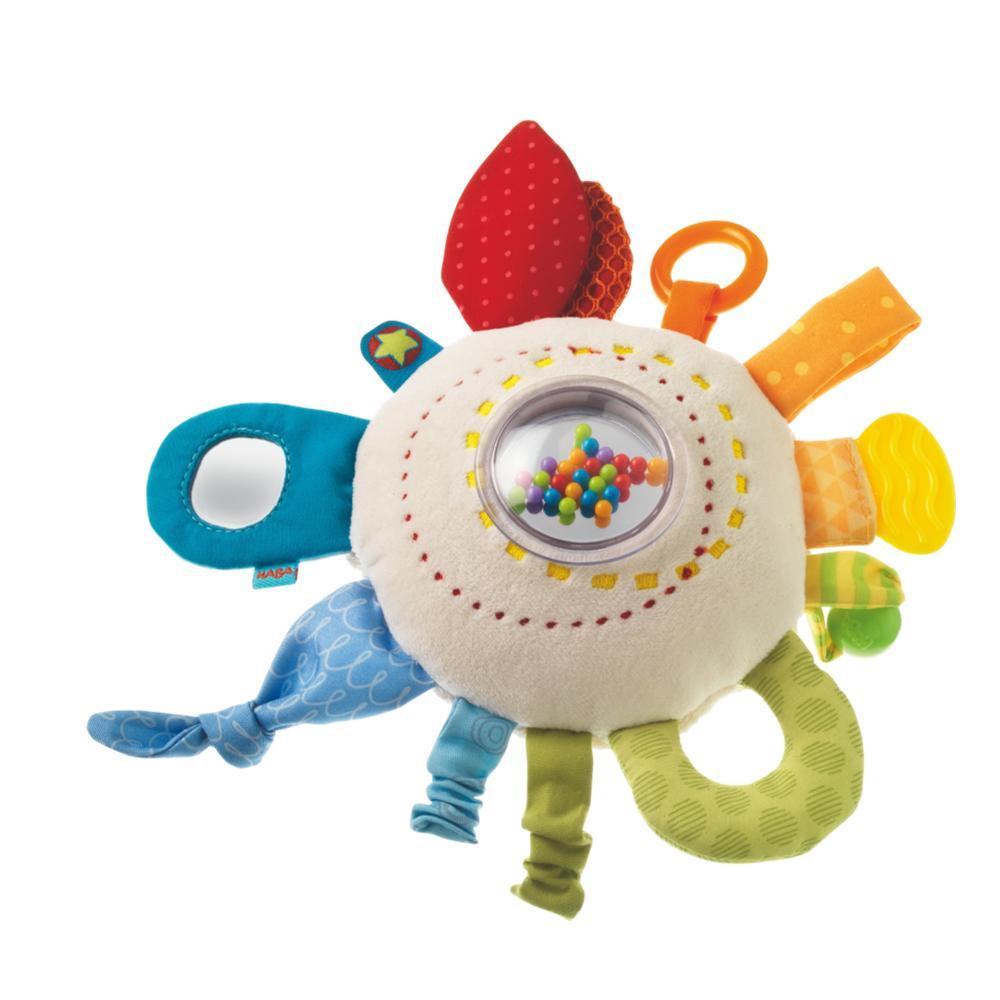  Haba Teether Cuddly Rainbow Round Toy