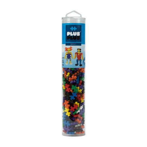 Plus-Plus Open Play Tube - 240 Piece Basic Mix