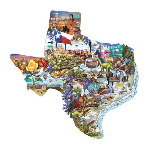 SunsOut, Inc. Welcome to Texas! 1000-Piece Jigsaw Puzzle 1000_piece