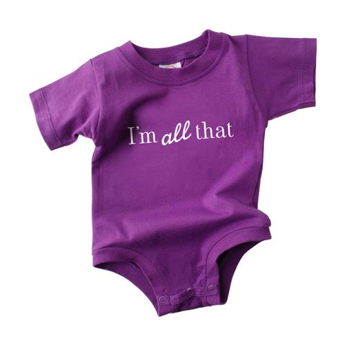 Wry Baby Infant I'm All That and Dim Sum Onesie