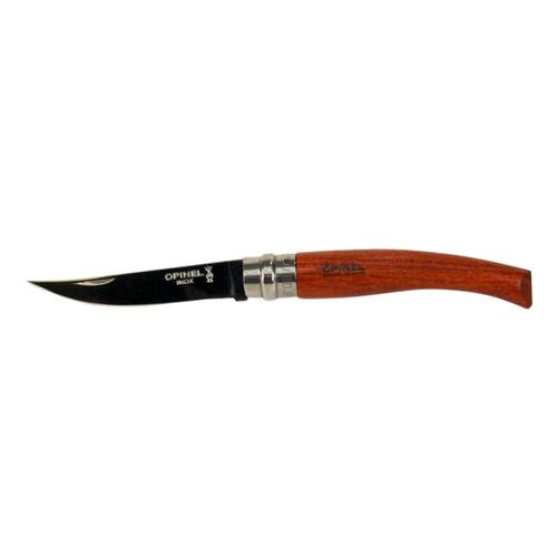 Opinel Slim Line 08 Padouk Pocket Knife Padouk_wood