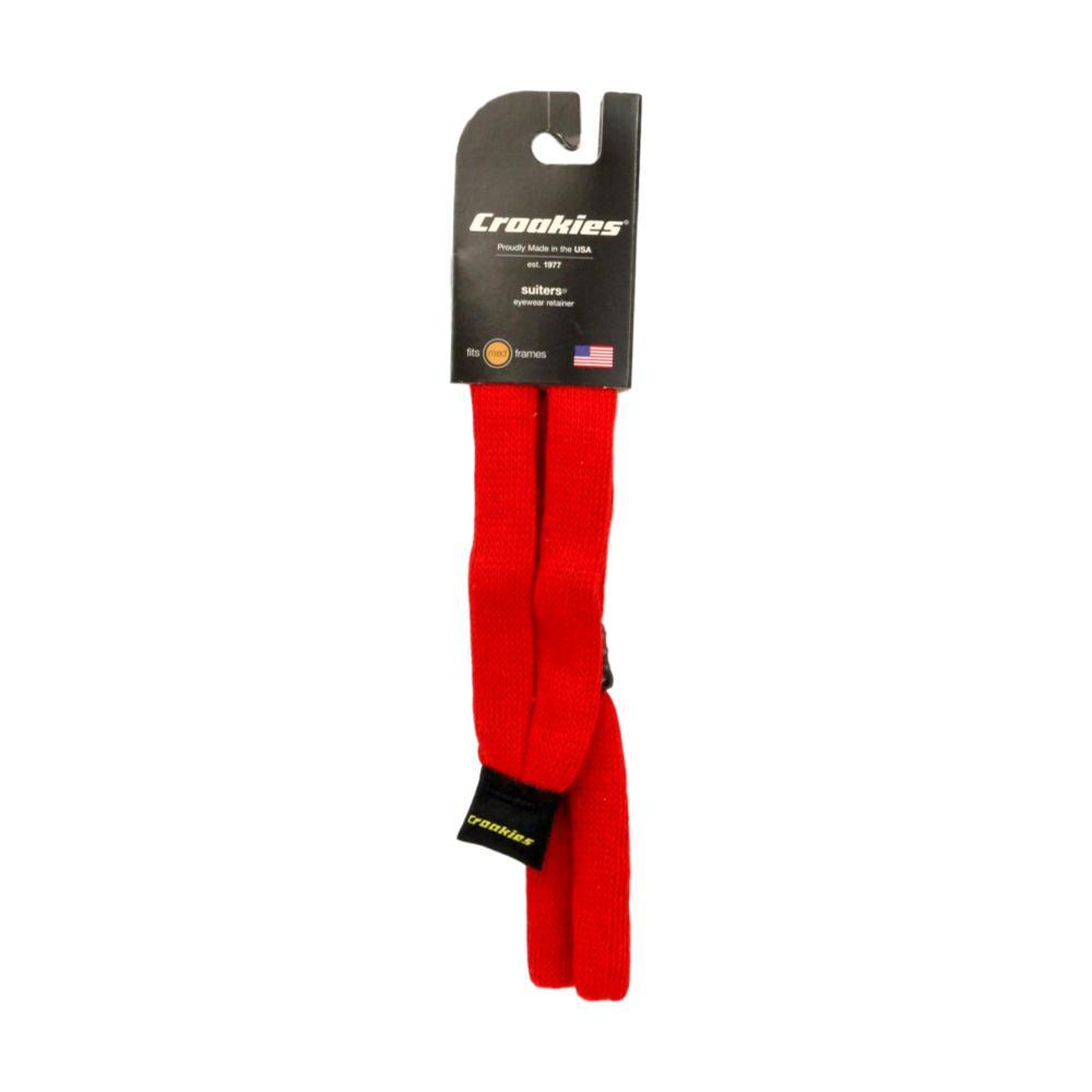 Croakies Cotton Suiters Eyewear Retainers RED
