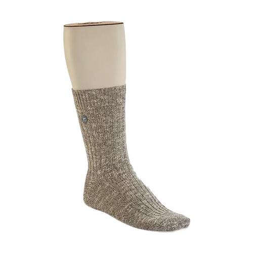 Birkenstock Men’s Cotton Slub Socks Gray/White