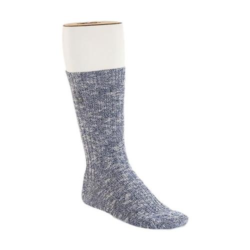 Birkenstock Men’s Cotton Slub Socks Blue/White