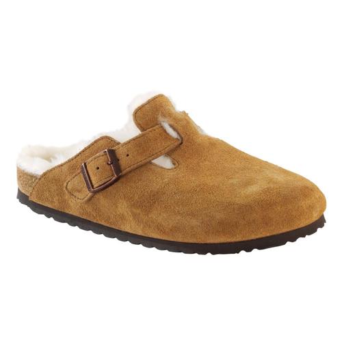 Birkenstock Men's Boston Shearling Clogs Mink