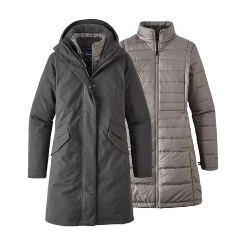 Patagonia Women's Vosque 3-in-1 Parka Grey_fge