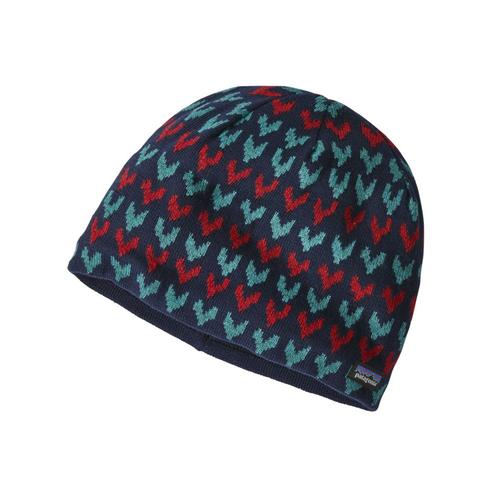 Patagonia Kids Beanie Hat Navy_stic