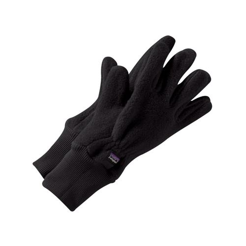 Patagonia Kids Synchilla Gloves Black_blk