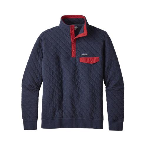 Patagonia Men's Cotton Quilt Snap-T Pullover Nvyb_blue