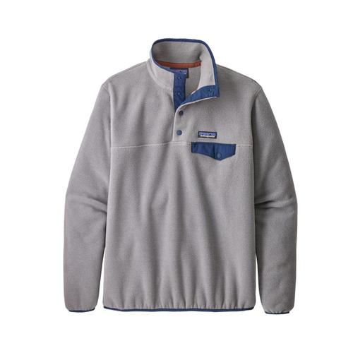 Patagonia Women's Lightweight Synchilla Snap-T Fleece Pullover Grey_fea