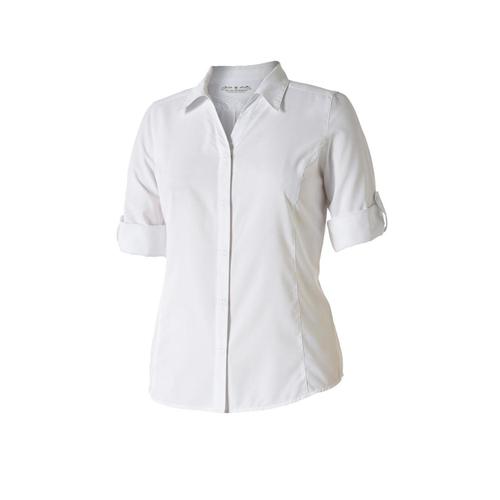 Royal Robbins Women's Expedition 3/4 Sleeve Shirt White