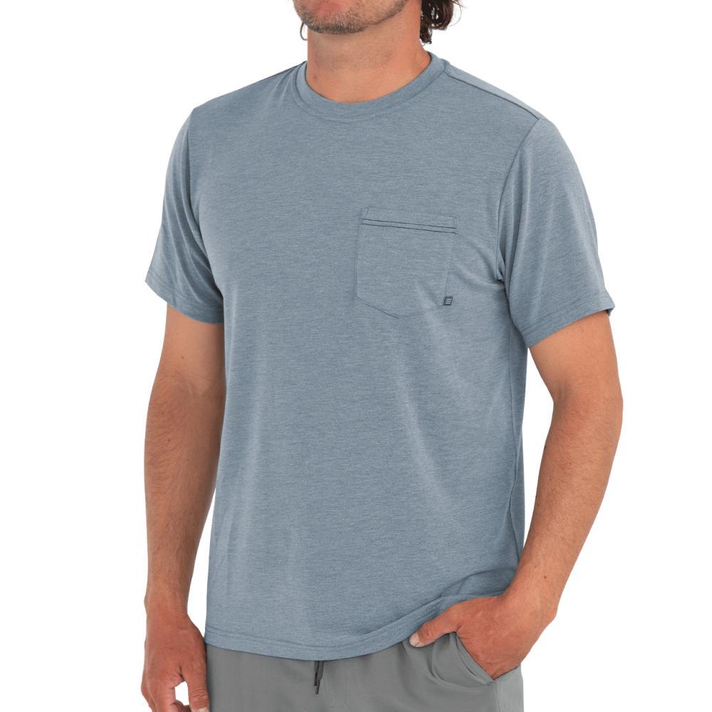 Free Fly Men’s Flex Pocket Tee BLUEDUSK112