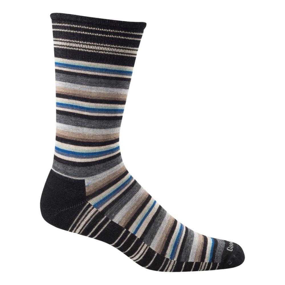 Sockwell Men's Fiesta Stripe Crew Socks BLACK_900