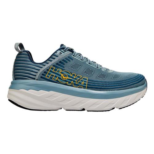 HOKA ONE ONE Men’s Bondi 6 Running Shoes Lead.Mblu_lmcb