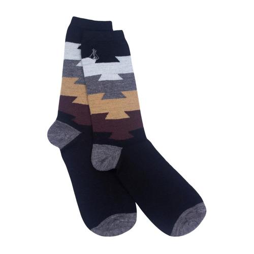 Pendleton Unisex Color Block Crew Socks Black