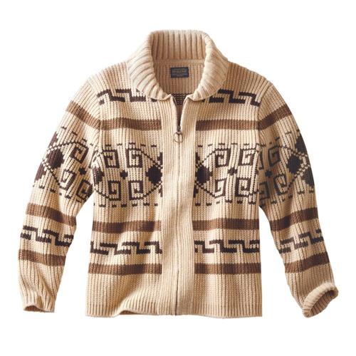 Pendleton Men's The Original Westerley Cardigan Tan/Brown