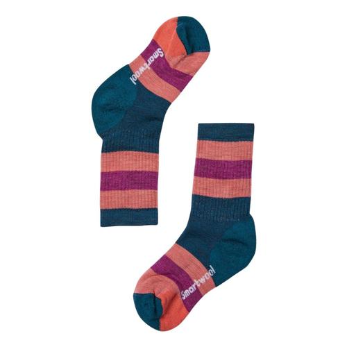 Smartwool Kids Striped Hike Medium Crew Socks Dpmarl_c51