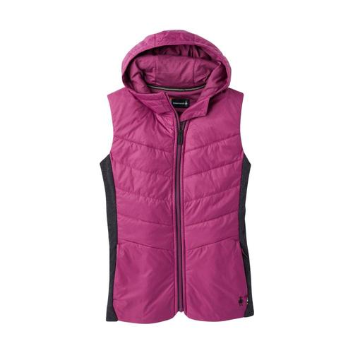 Smartwool Women's Smartloft 60 Hoodie Vest Sangria_b48
