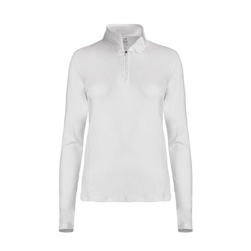 tasc Women's NOLA 1/4-Zip White