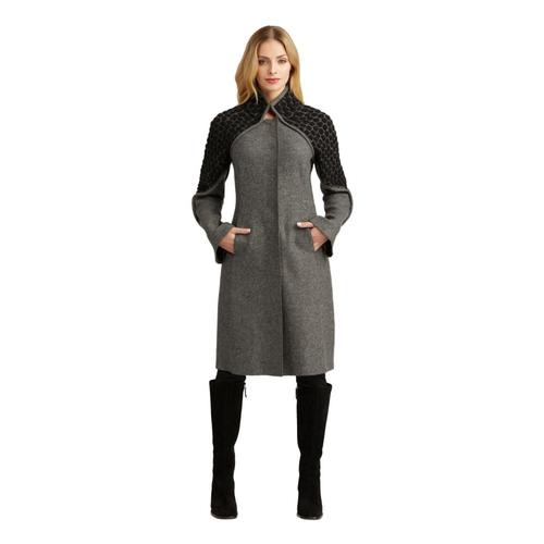 Indigenous Designs Women's Knit and Boiled Wool Coat