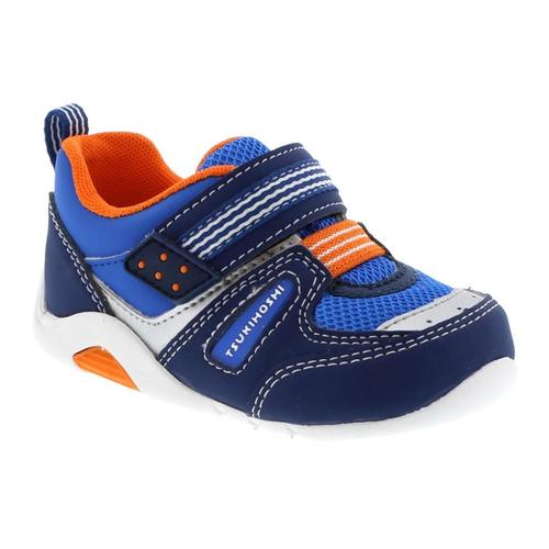 Tsukihoshi Toddler Neko Shoes Nvy/Tang411