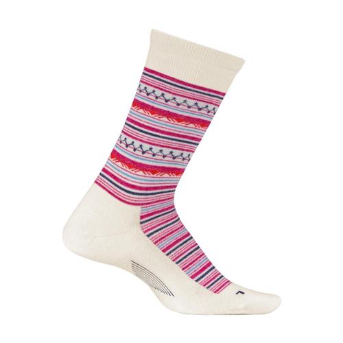 Feetures Women’s Santa Fe Ultra Light Cushion Crew Socks Natural