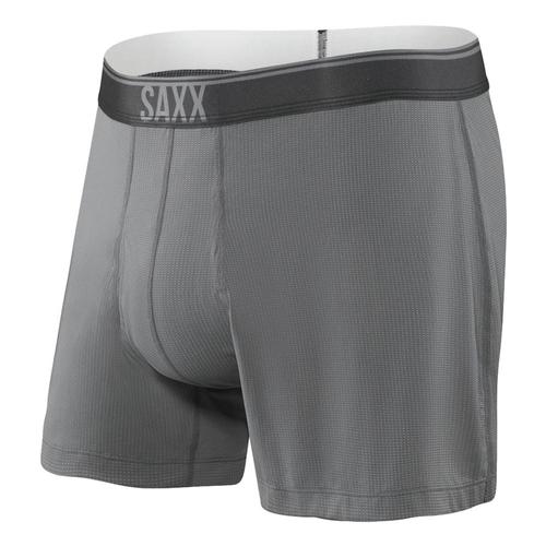 Saxx Men's Quest Loose Cannon Boxers Dkcharcoal