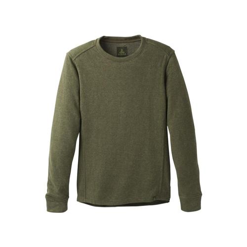 prAna Men's Norcross Crew Fleece Cargogreen