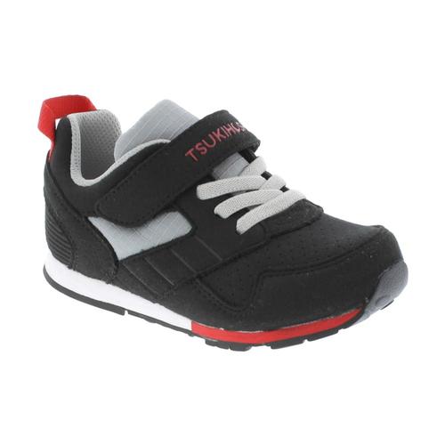 Tsukihoshi Toddler Racer Sneakers Blkred010
