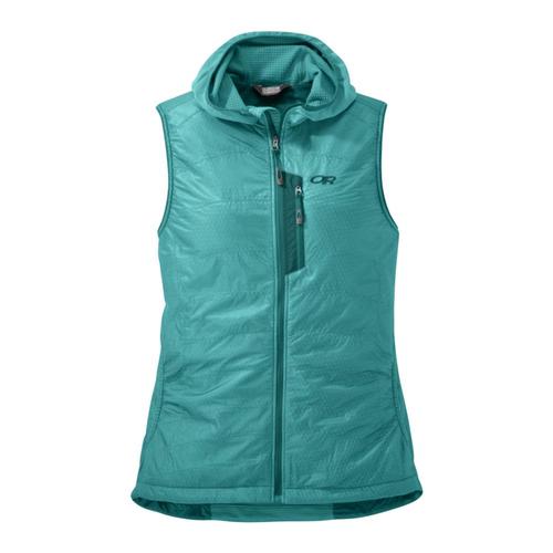 Outdoor Research Women's Deviator Hooded Vest Seaglas_1299