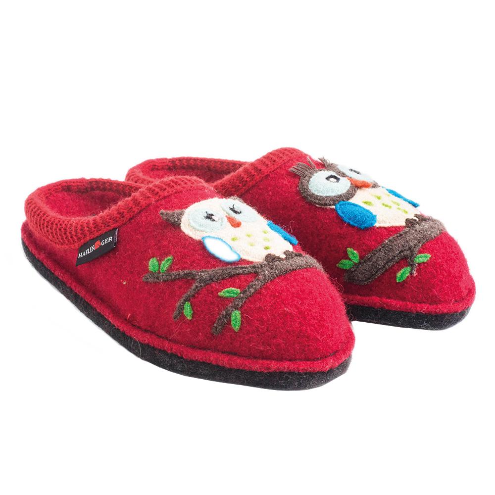 Haflinger Women's Olivia Slippers RED_85H