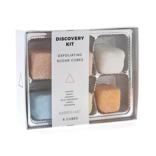 Harper + Ari Exfoliating Sugar Cubes - Discovery Kit Gift Box