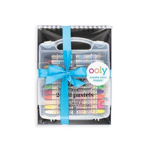 Ooly Color on Black Coloring Gift Set