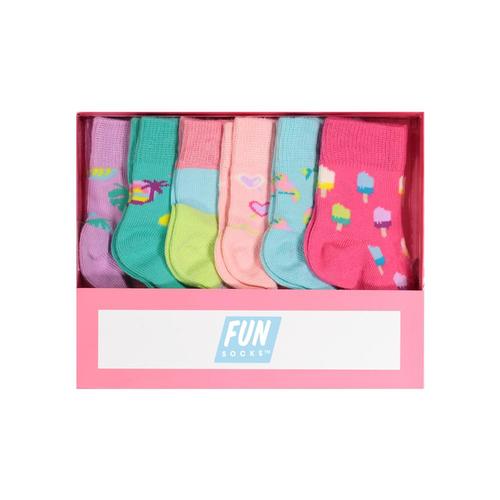 FUN Socks Infant Girls Box Set Asst