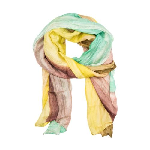 Matr Boomie Shibori Silk Scarf - Earth Earth