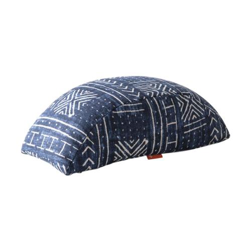 Halfmoon Bridge Cushion - Indigo Mudcloth Indigo_mudcloth