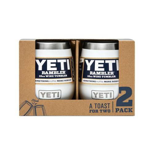 YETI Rambler 10oz Wine Tumbler 2-Pack White