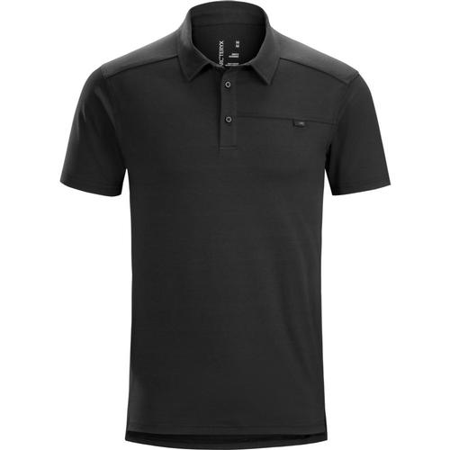 Arc'teryx Men's Captive Short Sleeve Polo Black