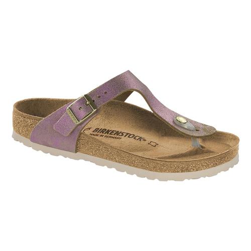 Birkenstock Women's Gizeh Leather Sandals Wpinkmet