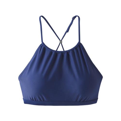prAna Women's Brina Halter Bikini Top Blueanchor
