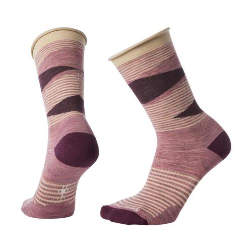 Smartwool Women's First Mate Non-Binding Crew Socks Nsrose_a32